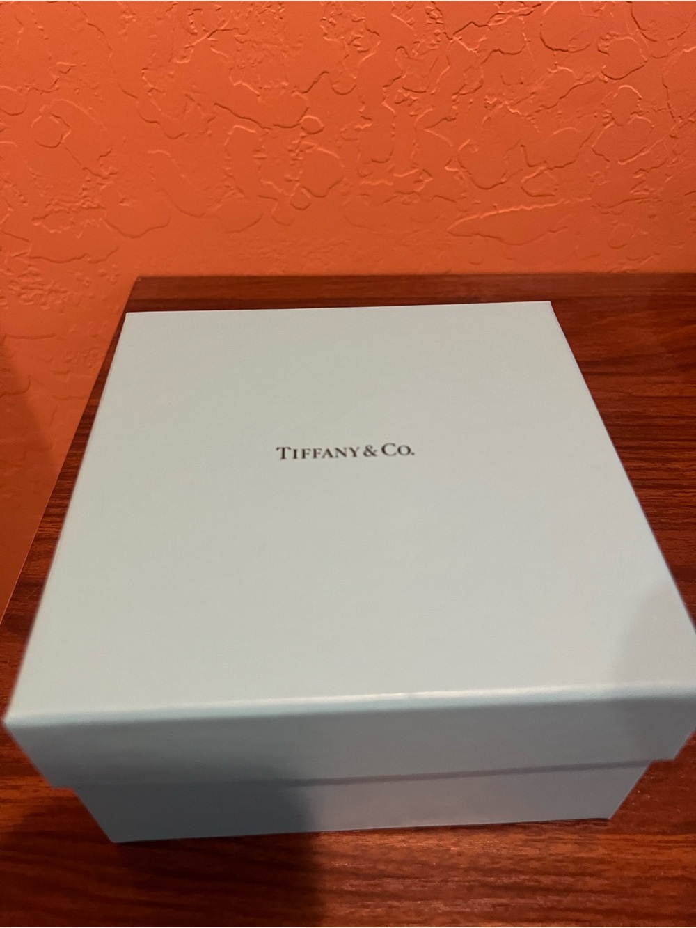 Empty Tiffany box